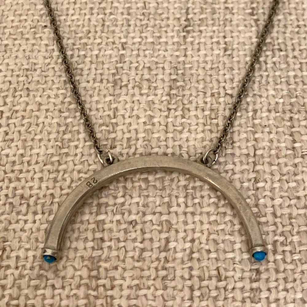 The 2 Bandits Half Circle Necklace